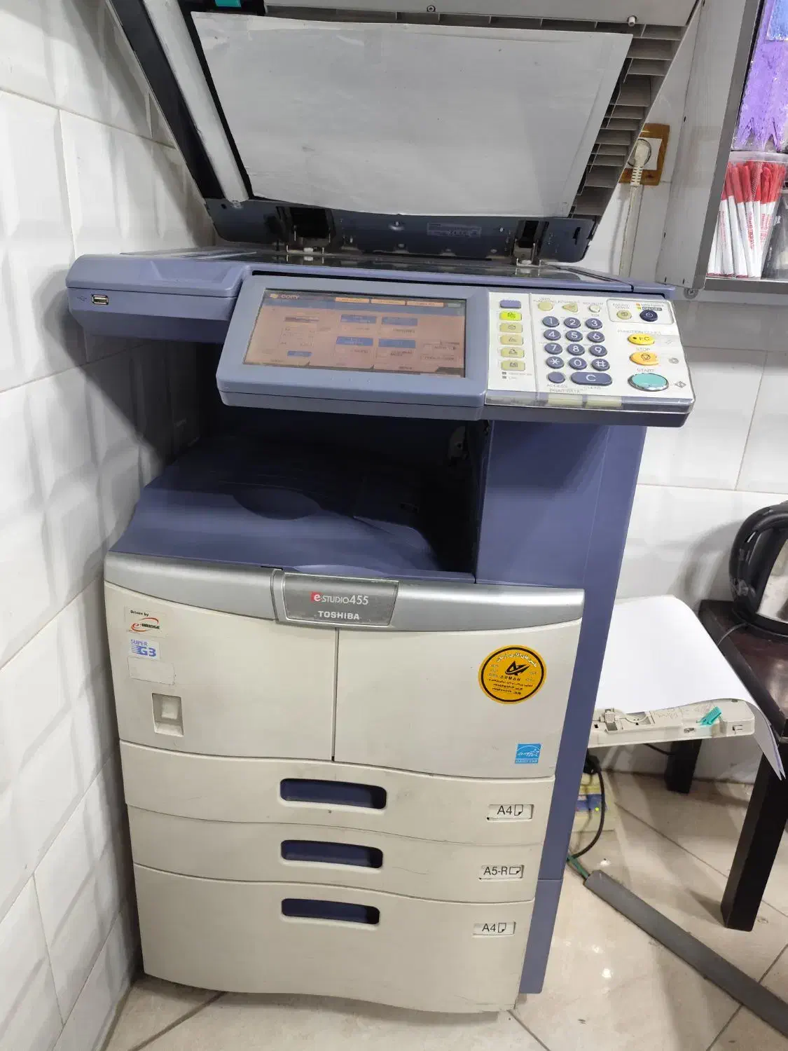 پرینتر توشیبا ۴۵۵|پرینتر، اسکنر، کپی، فکس|بیرجند, |دیوار