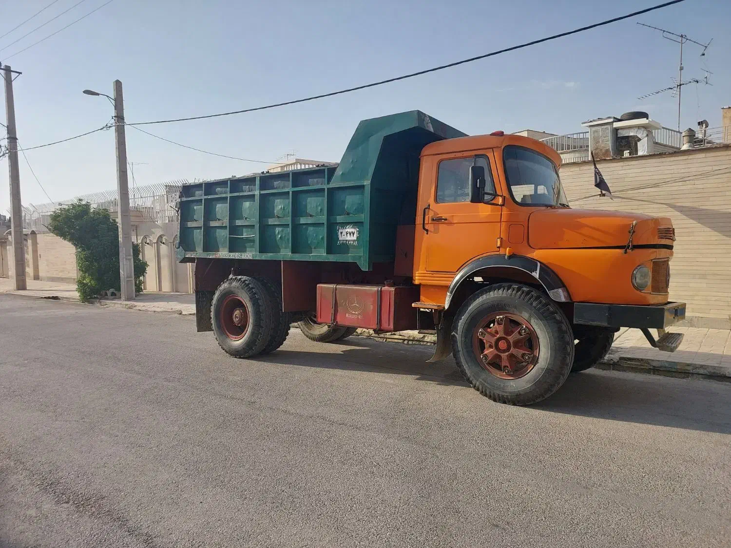 بنز تک کمپرسی ۸۴|خودرو سنگین|کازرون, |دیوار
