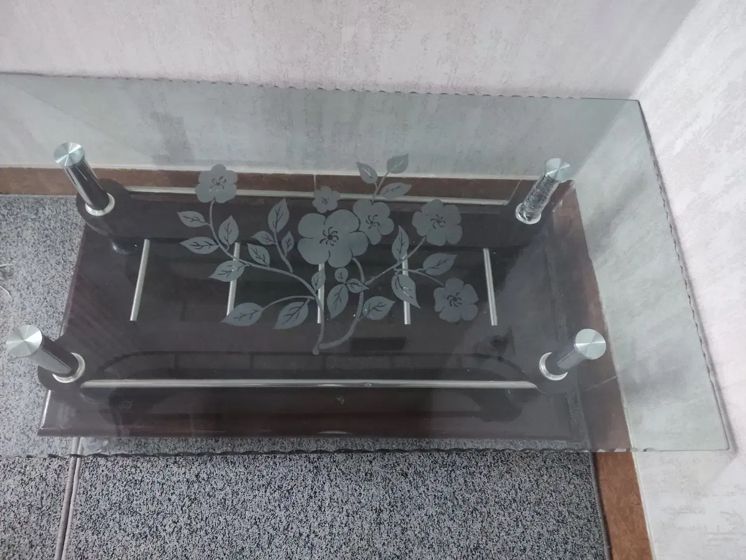 میز شیشه ای وسط|مبلمان خانگی و میز عسلی|داراب, |دیوار