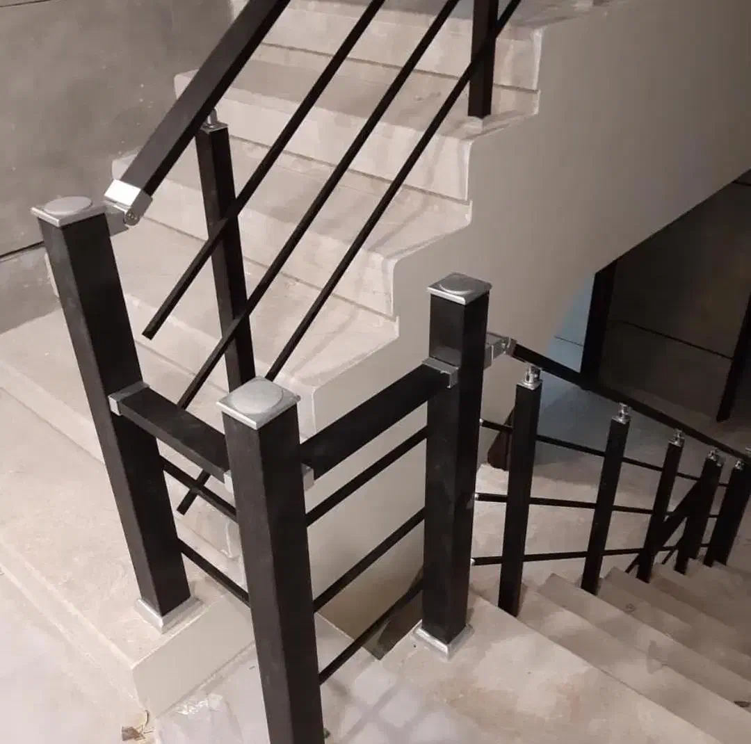 نرده استیل،پله فلزی،نرده شیشه ای|خدمات پیشه و مهارت|تنکابن, |دیوار