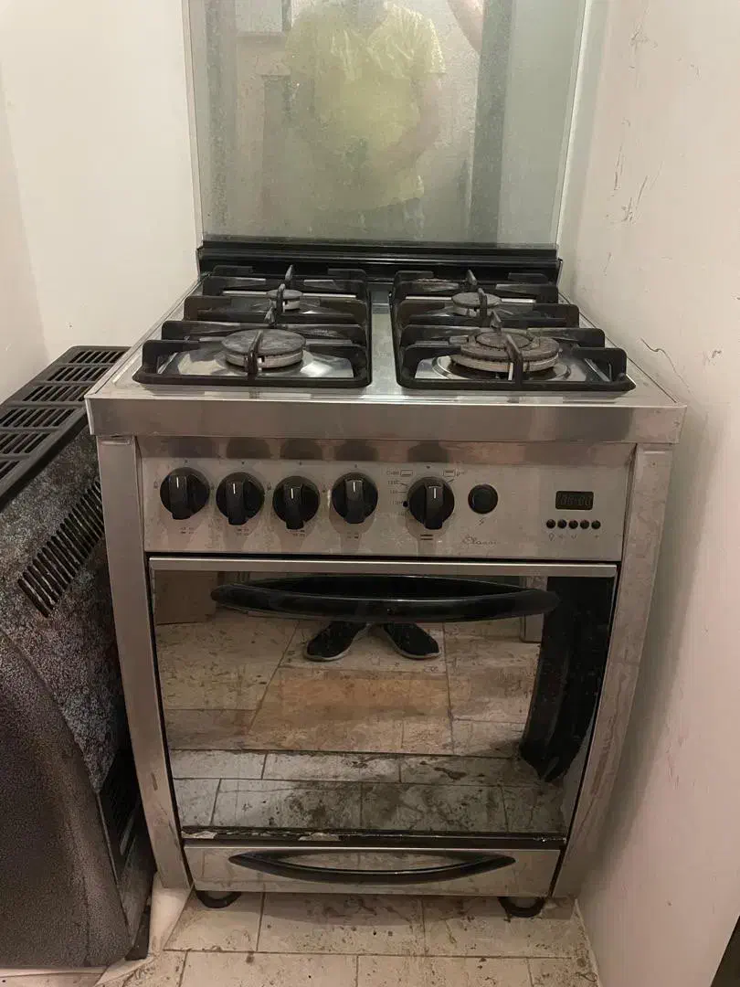 اجاق گاز چهار شعله تمام استیل تاکنوگاز|اجاق گاز و لوازم برقی پختوپز|رشت, سعدی (تختی)|دیوار