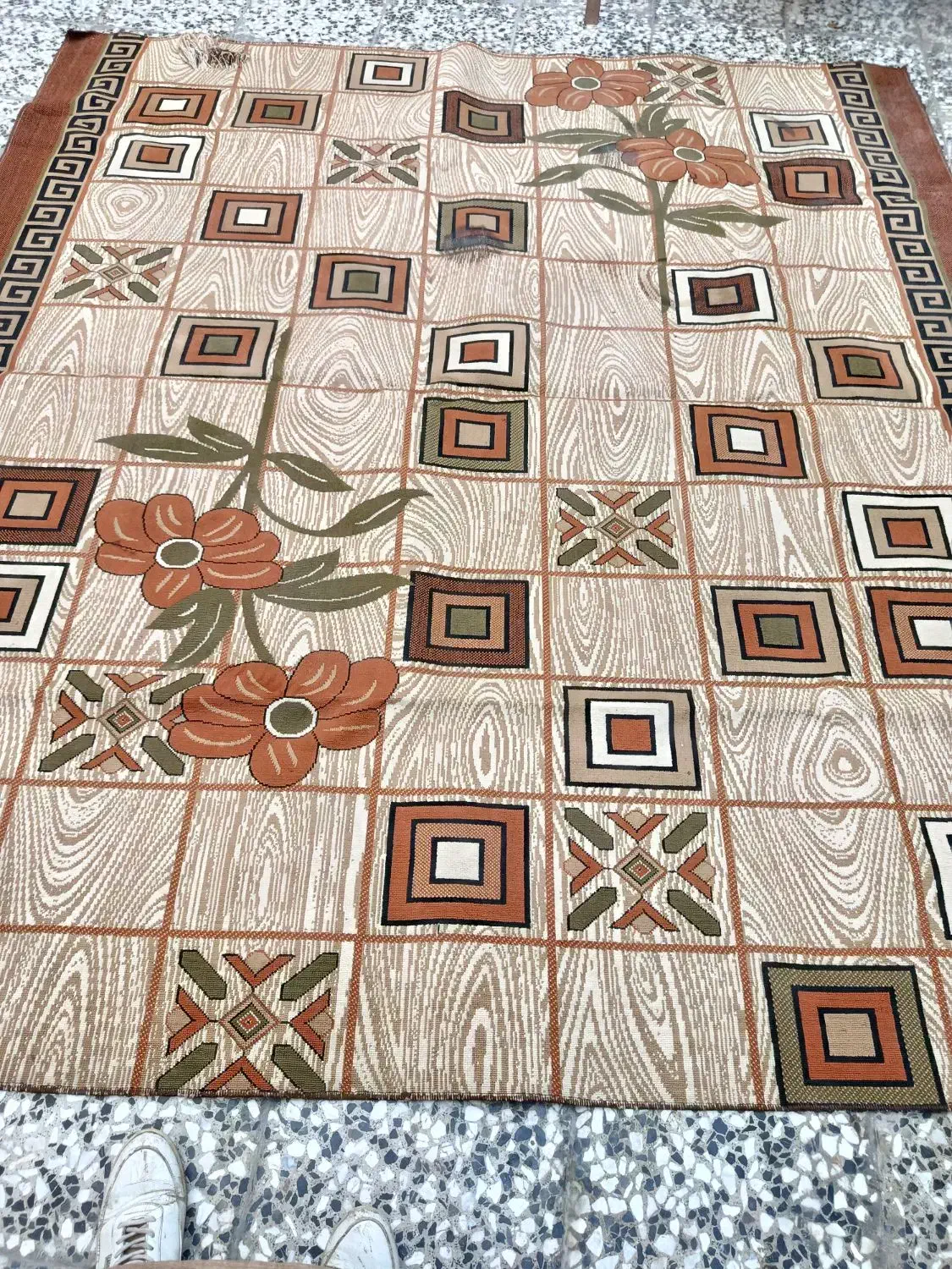 گلیم ‌‌فرش|گلیم، جاجیم، گبه|نجف‌آباد, یزدانشهر|دیوار