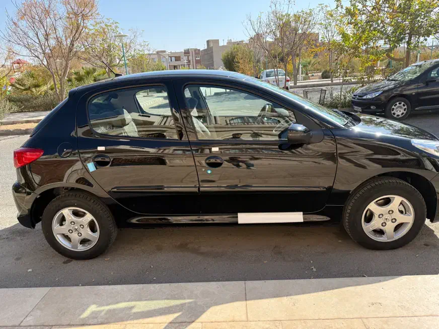 ۲۰۷ پانا ارتقا tu5p اتومات مشکی|خودرو سواری و وانت|یزد, |دیوار