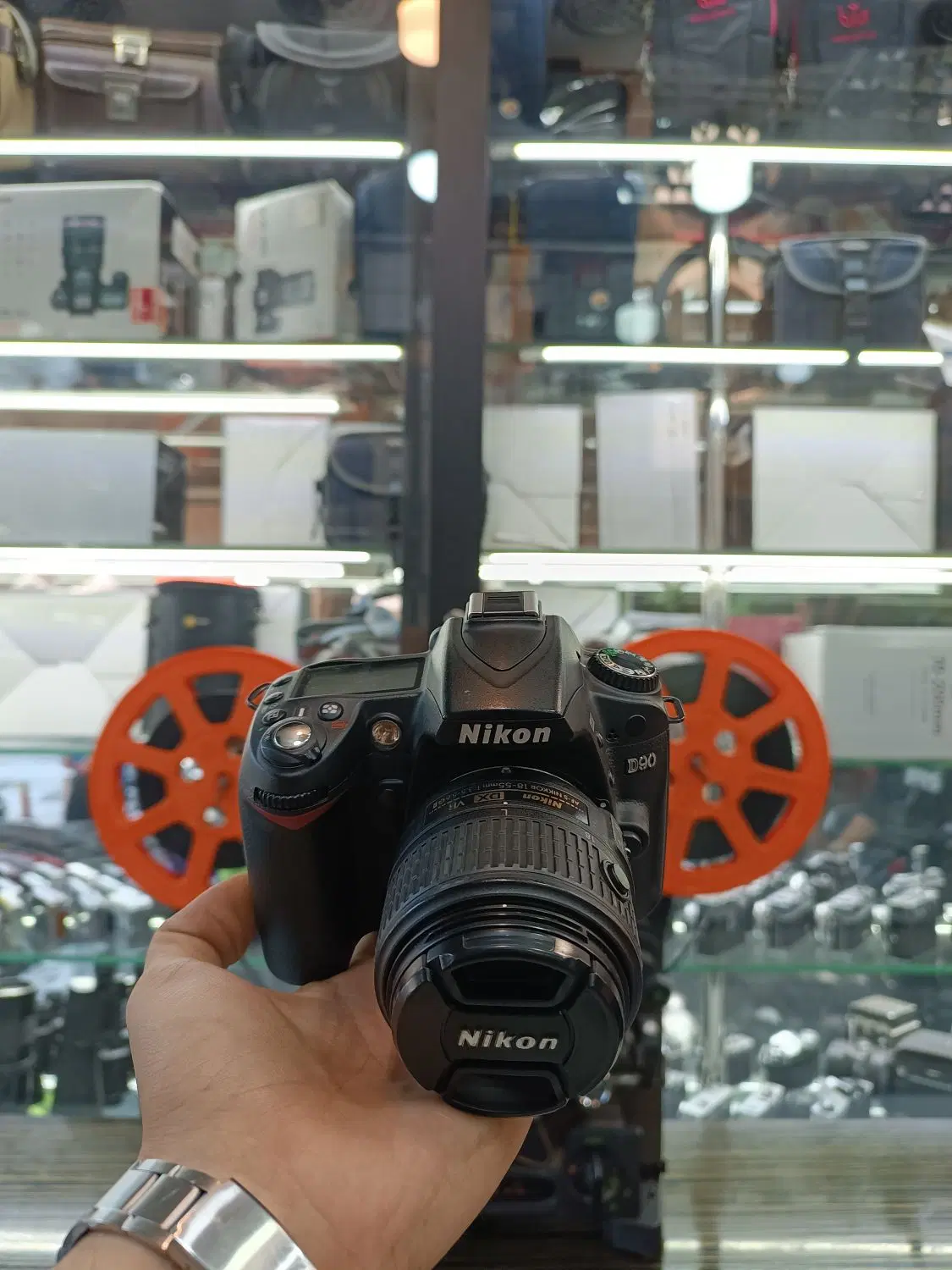 Nikon D90 lens 18-55|دوربین عکاسی و فیلمبرداری|تهران, پامنار|دیوار
