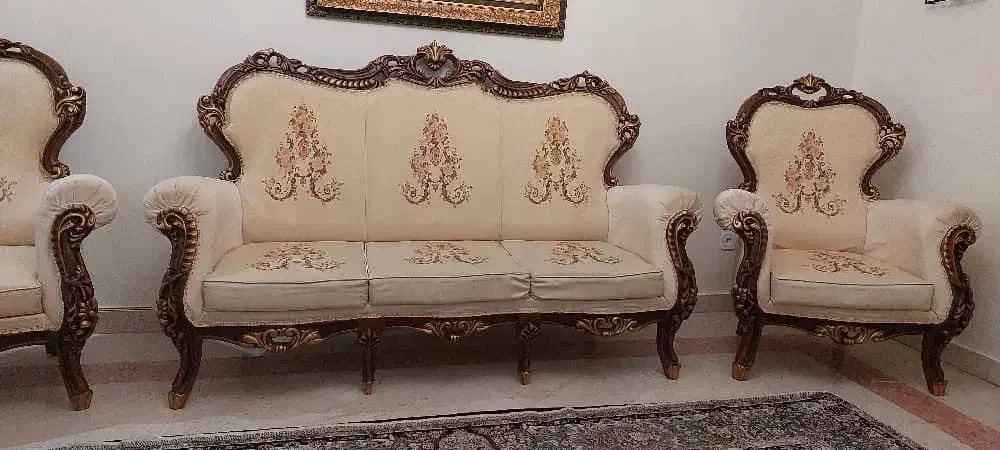 مبلمان استیل با غذاخوری|مبلمان خانگی و میز عسلی|تهران, صادقیه|دیوار