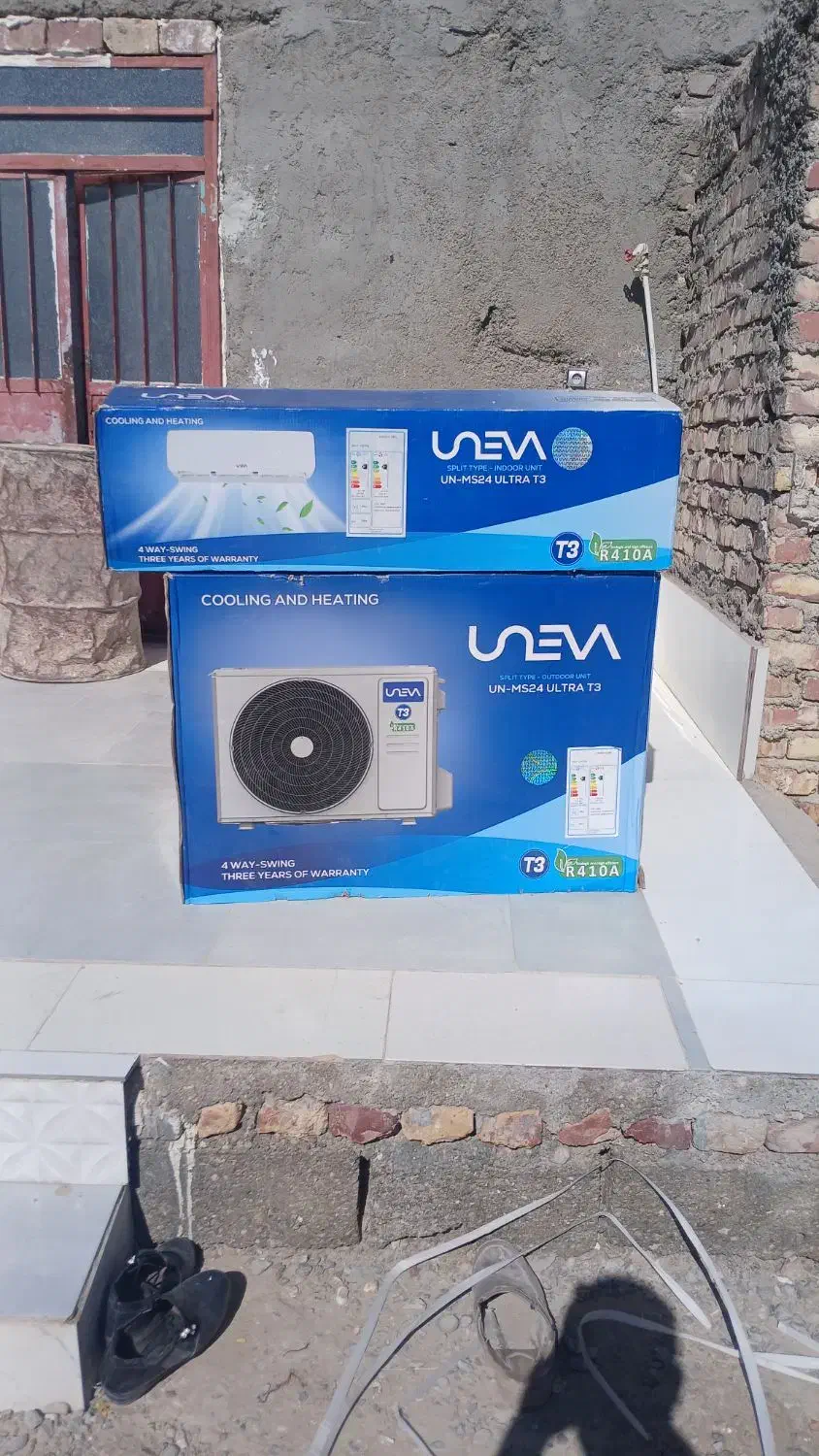 کارتون اسپیلت نو|کولر گازی و فن‌کوئل|زابل, |دیوار