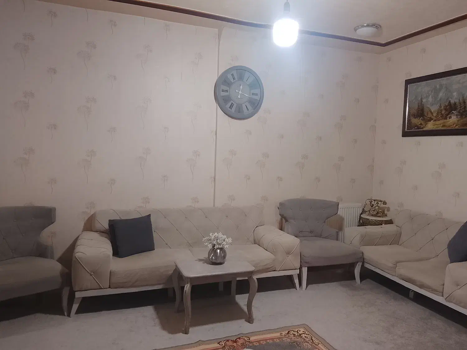 مبل هفت نفره با عسلی پاوه 7ملیون تخفیفم داره|مبلمان خانگی و میز عسلی|پاوه, |دیوار