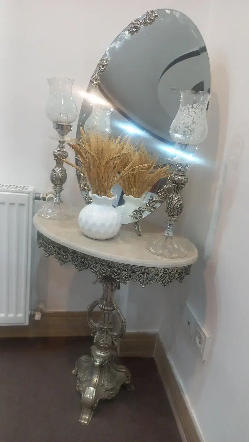 آینه و شمعدان|بوفه، ویترین، کنسول|رودسر, |دیوار