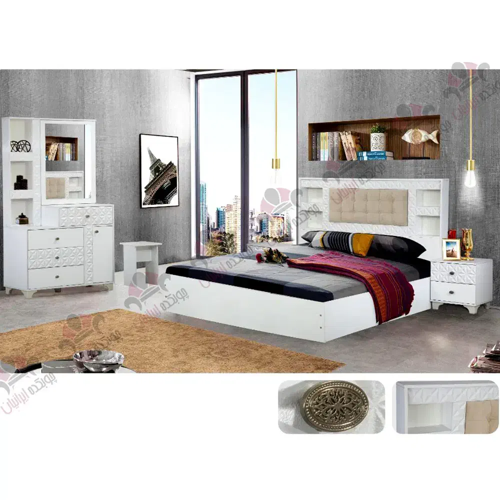 تخت خواب ۲ نفره|تخت و سرویس خواب|بندرعباس, |دیوار