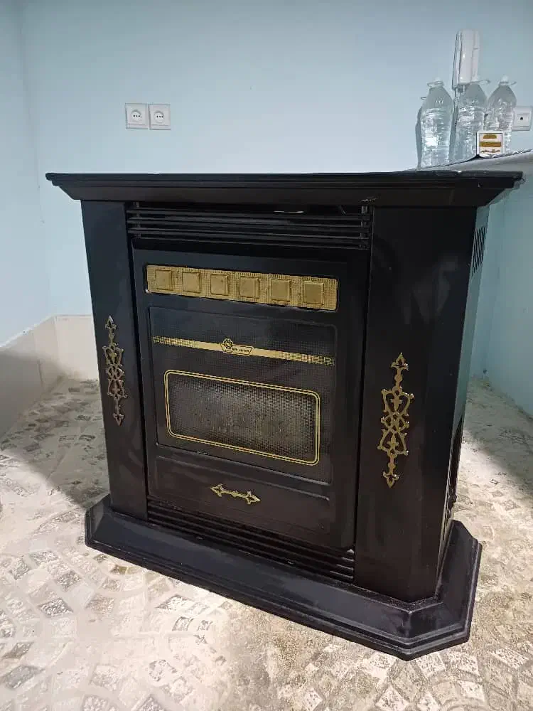 بخاری طرح شومینه بزرگ|بخاری، هیتر، شومینه|جهرم, |دیوار