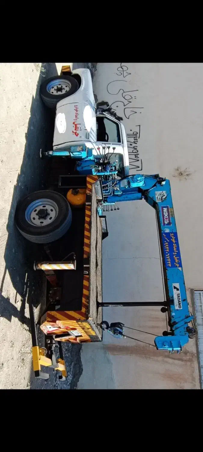 فروش نیسان جرثقیل۲/۵تن و امداد دوگانه مدل۹۲|خودرو سواری و وانت|تبریز, |دیوار