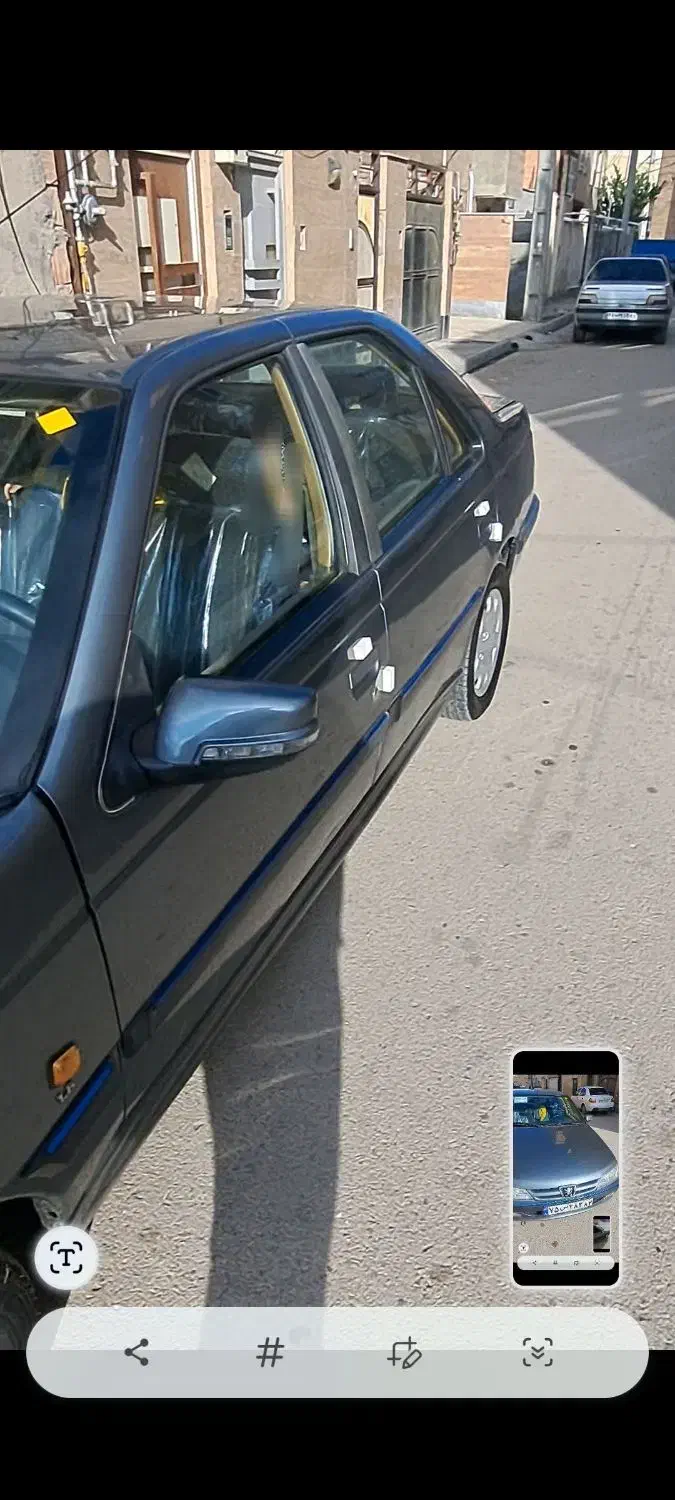 پژوپارس خاکستری مدل ۹۳|خودرو سواری و وانت|اردبیل, |دیوار