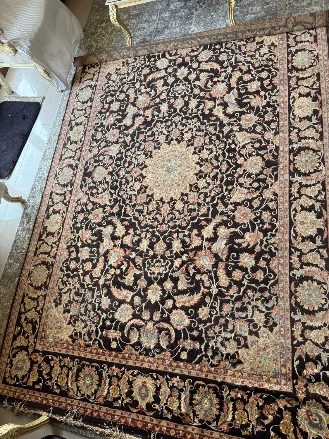 فرش ۶ متری|فرش|کیش, |دیوار