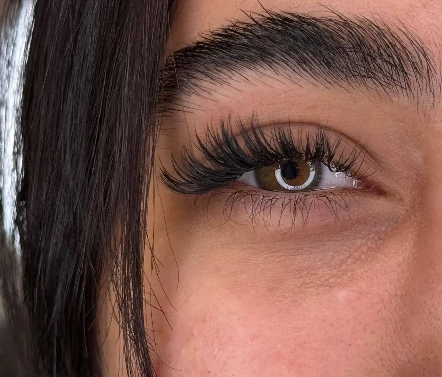 اکستنشن مژه فقط هزینه مواد|خدمات آرایشگری و زیبایی|لاهیجان, شیشه گران|دیوار