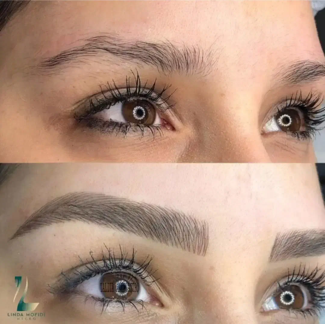 مدل میکروبلیدینگ ابرو|خدمات آرایشگری و زیبایی|گرگان, |دیوار