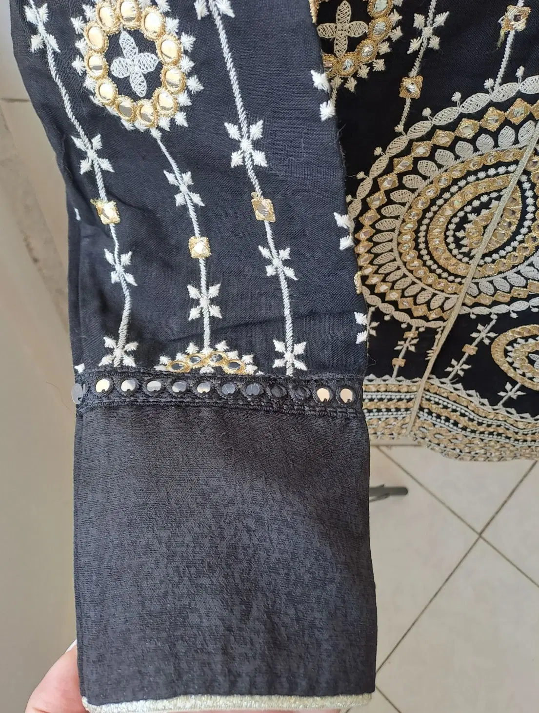 کت لینن سوزن دوزی(نو)|لباس|تهران, سهروردی|دیوار