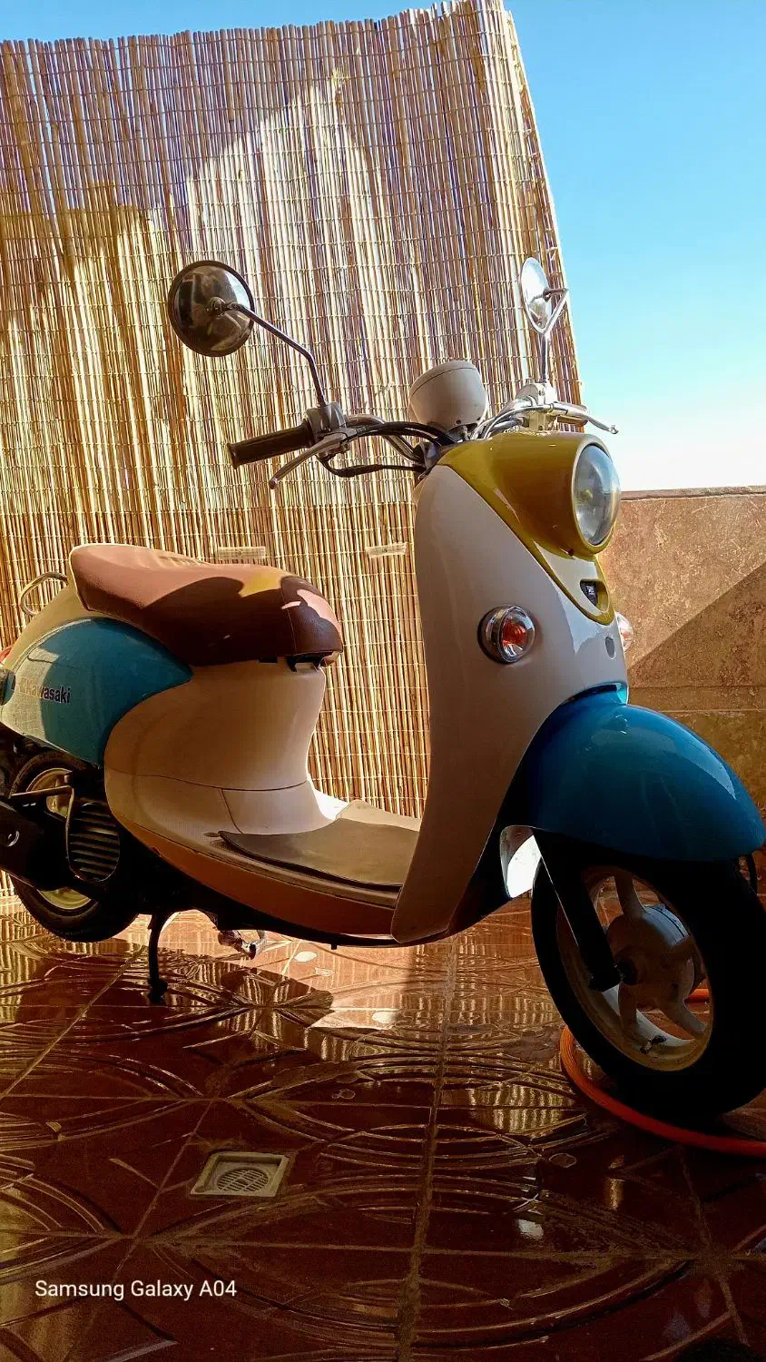 مینی وسپا موتور پاکشتی یاماها وینودرحدصفر|موتورسیکلت|کرمانشاه, |دیوار