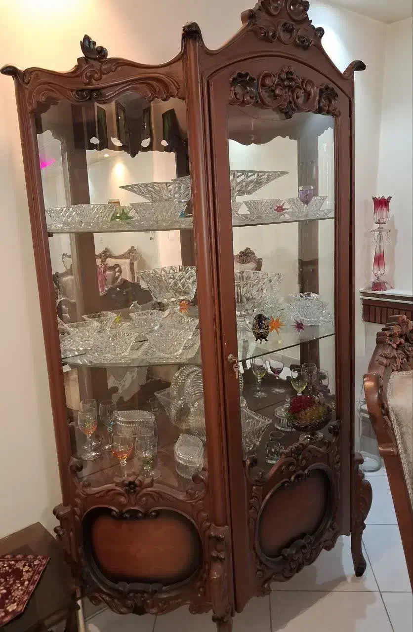 بوفه چوبی منبت ومیز TV|بوفه، ویترین، کنسول|تهران, تاکسیرانی|دیوار