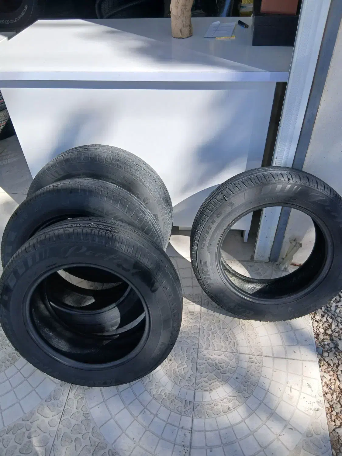 لاستیک185کویر.رینگ 15|قطعات یدکی و لوازم جانبی|دوگنبدان, |دیوار