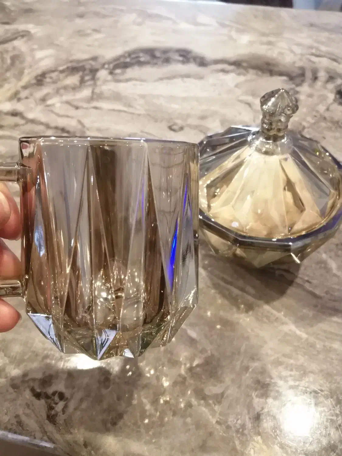 لیوان شامپاینی وقندون|ظروف سرو و پذیرایی|فردیس, سپید دشت|دیوار