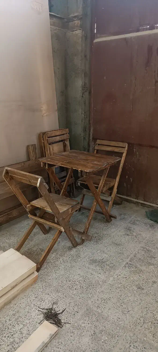 جشنواره فروش میزو صندلی تاشو|کافی‌شاپ و رستوران|خمینی‌شهر, |دیوار