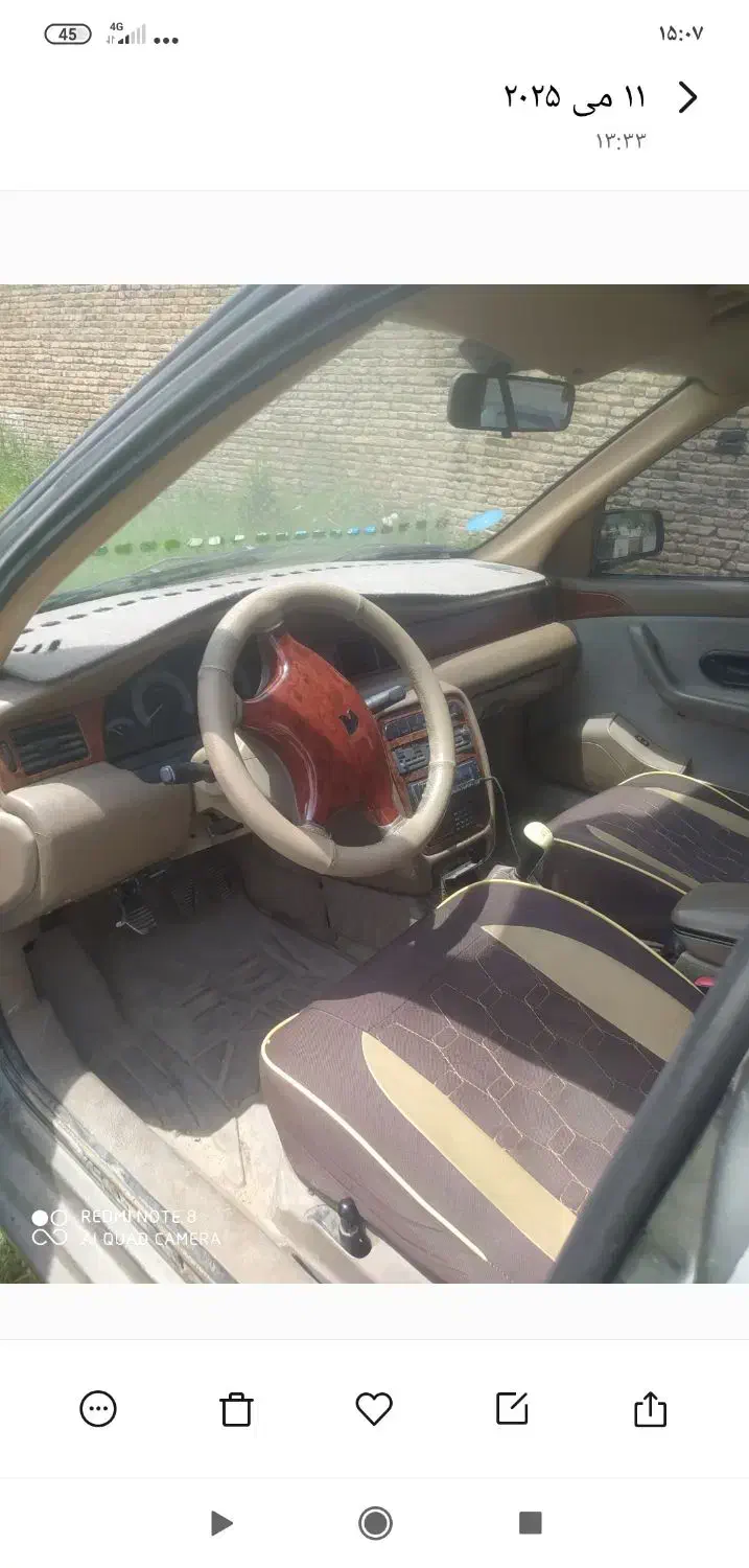 سمند84 عقب جلو سالم|خودرو سواری و وانت|ارومیه, |دیوار