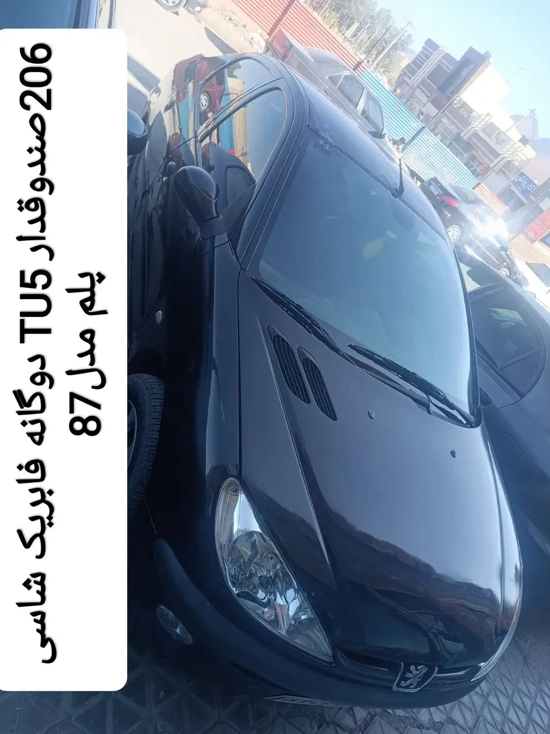 206 دوگانه TU5مدل87|خودرو سواری و وانت|فولادشهر, سایت صنعتی کاوه|دیوار