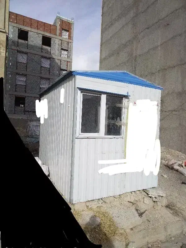 کانکس 2.50×1.80 سه پنجره|مصالح و تجهیزات ساختمان|اردبیل, |دیوار