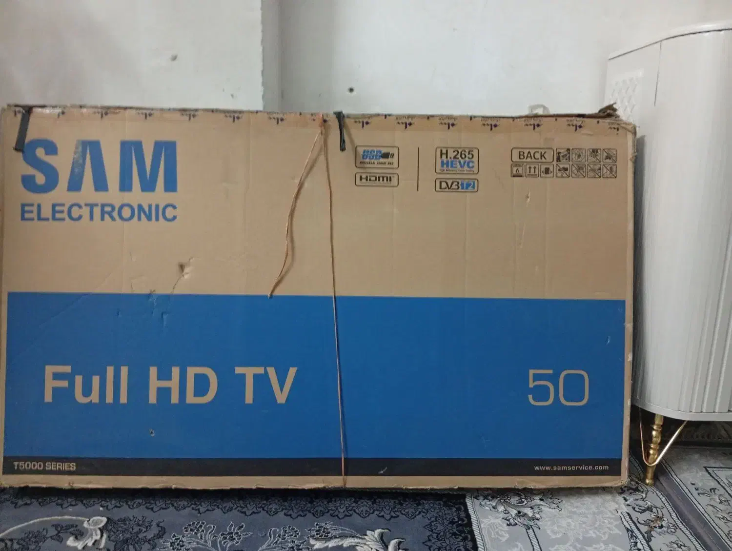 ال ای دی 50اینچ|تلویزیون و پروژکتور|کاشان, کوشک صفی|دیوار