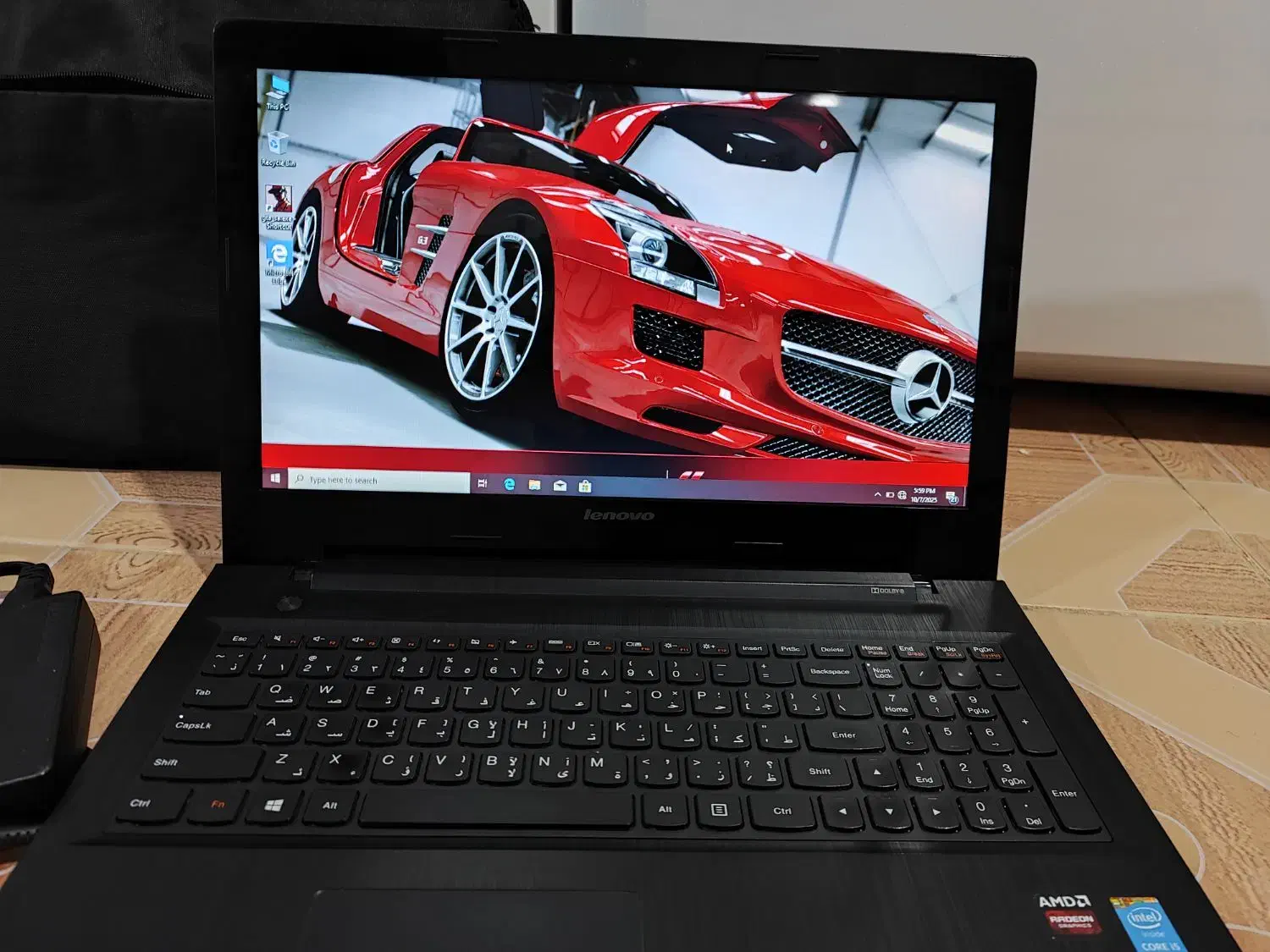 لپتاپ lenovo خاصو سالم با دو گیگ گرافیک مجزا|رایانه همراه|ملایر, |دیوار