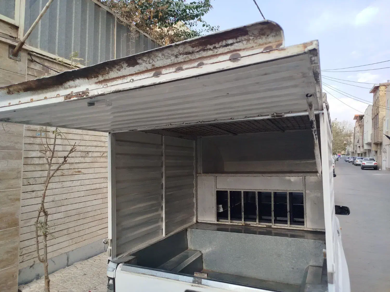 باربند اتاق مسقف و کفی پراید وانت|قطعات یدکی و لوازم جانبی|قم, چهل درخت‎|دیوار