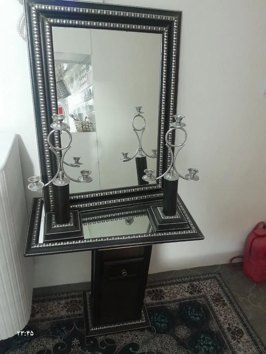 اینه شمعدان|آینه|همدان, |دیوار
