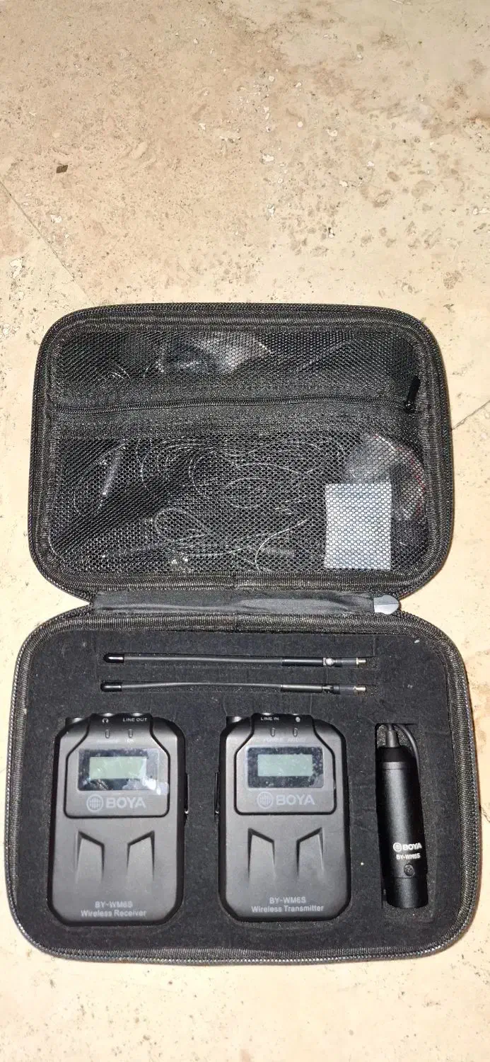 میکروفن یقه ای BOYA WM6S *آکبند زیر قیمت ترب*|صوتی و تصویری|تهران, مجیدآباد|دیوار