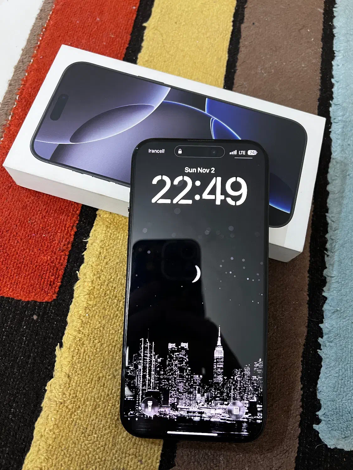 ایفون 16 pro max 256GB رجیستر شده|موبایل|تهران, باغ فیض|دیوار