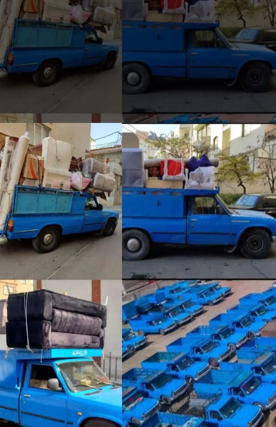 باربری وانت بار خاور مسقف و روباز|خدمات حمل و نقل|کرمان, |دیوار