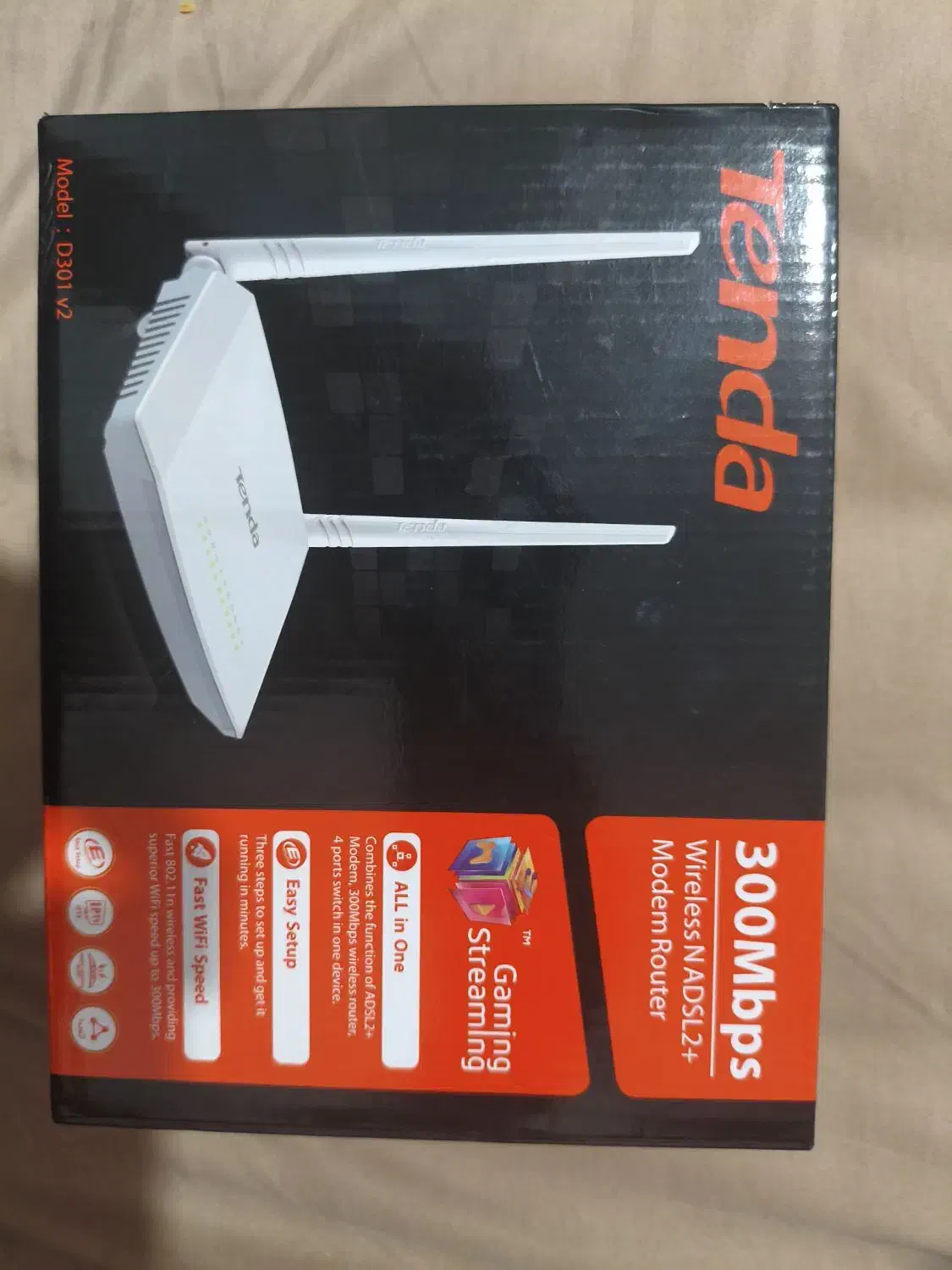 مودم tenda v2|مودم و تجهیزات شبکه|ساری, |دیوار