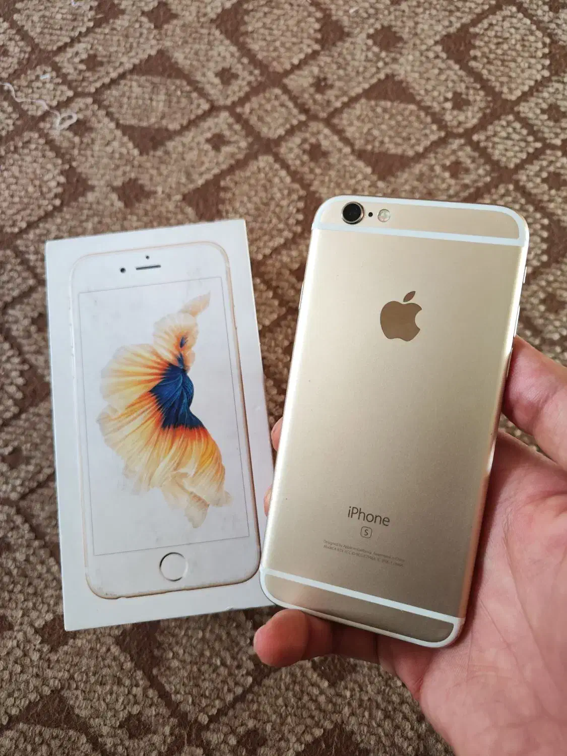 آیفون 6s با حافظه 64 گیگ طلایی تمیز|موبایل|دزفول, |دیوار