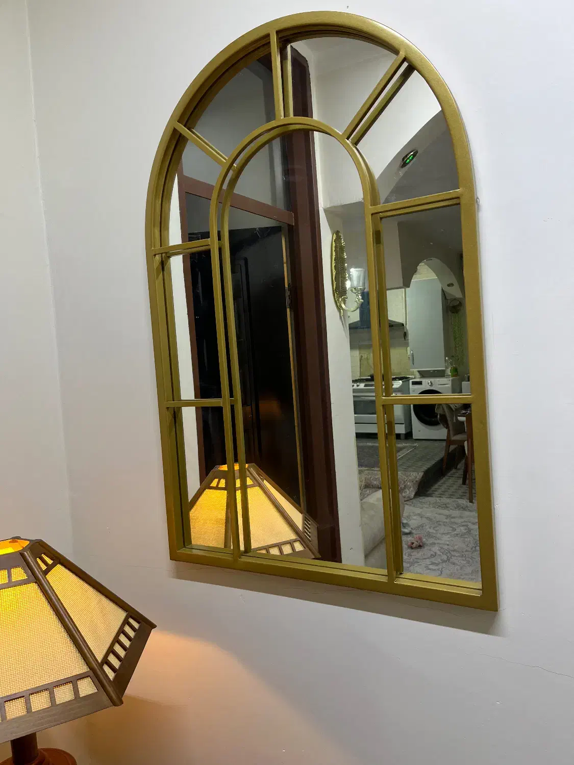 آیینه گنبدی|آینه|امیدیه, |دیوار