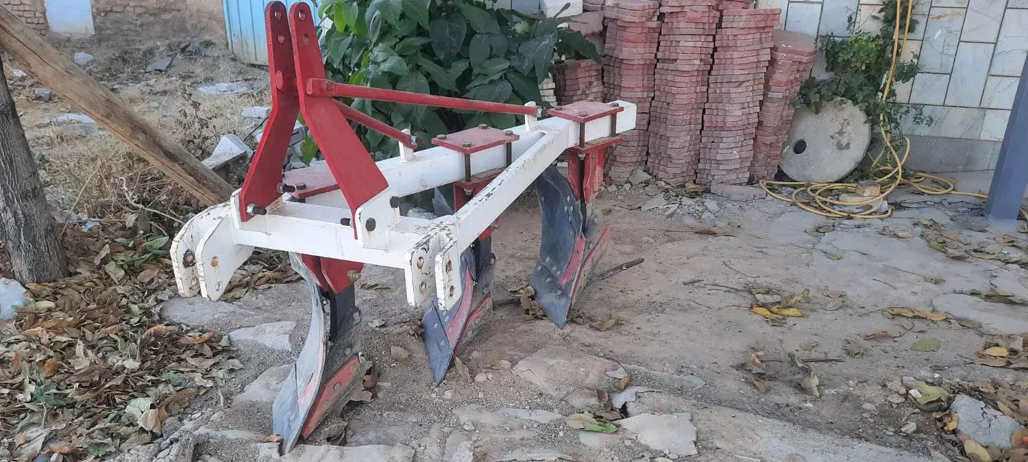 گاوآهن ۳ خیش طرح اورهان المانی|ابزارآلات|زنده رود, |دیوار