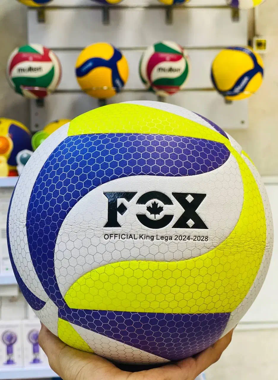 توپ والیبال مولتن و فاکس طرح زنبوری به همراه هدیه|ورزشهای توپی|تهران, افسریه شمالی|دیوار