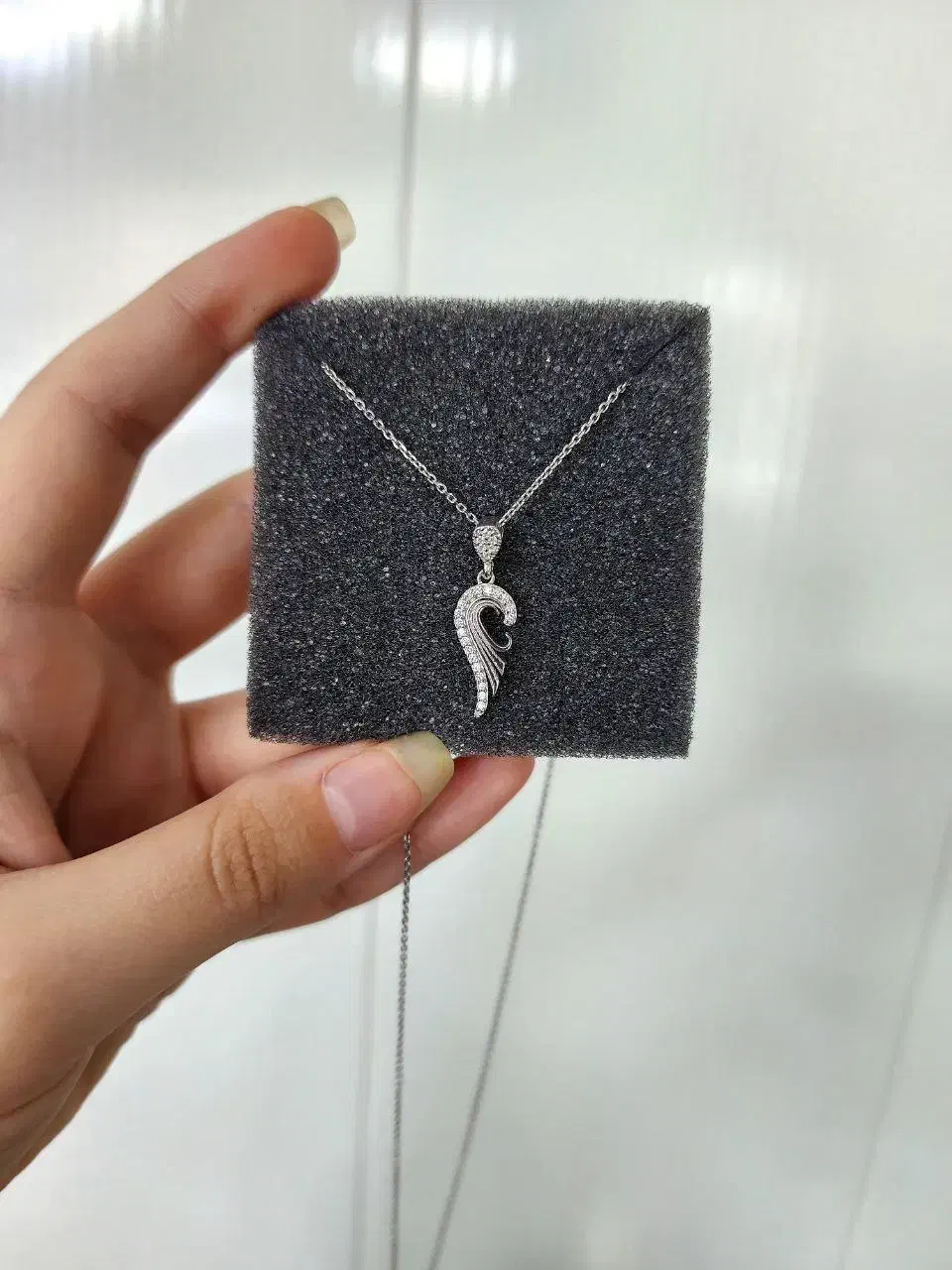 پلاک نقرع زنجیر نقره اصل عیار ۹۲۵|بدلیجات|کرمانشاه, |دیوار