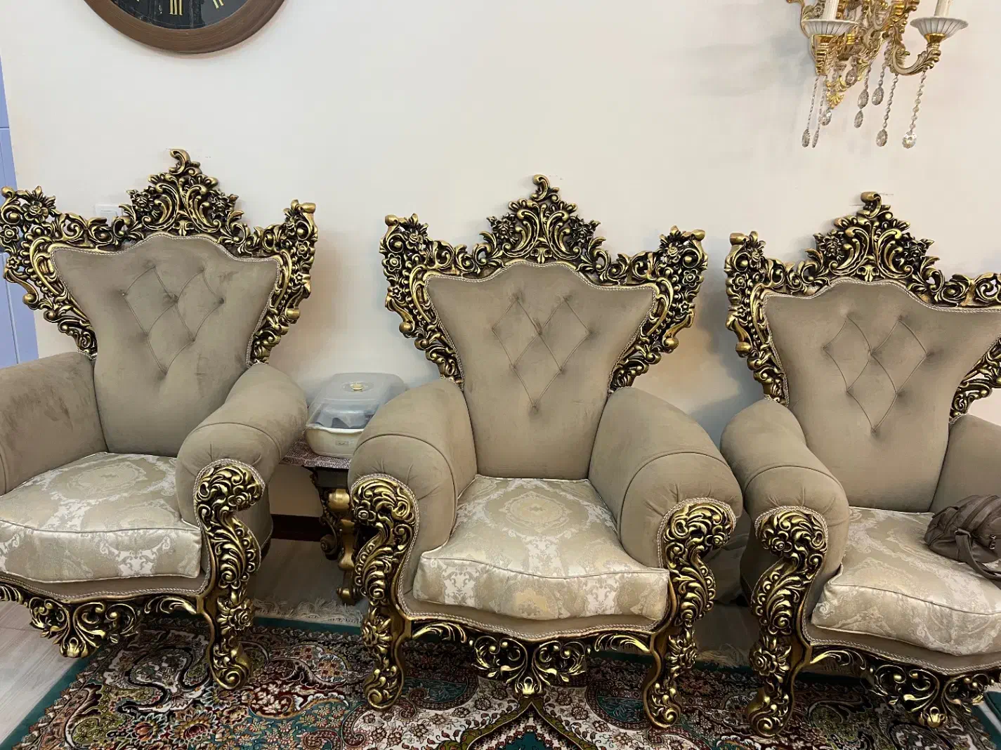 مبلمان سلطنتی|مبلمان خانگی و میز عسلی|پردیس, فاز ۲|دیوار