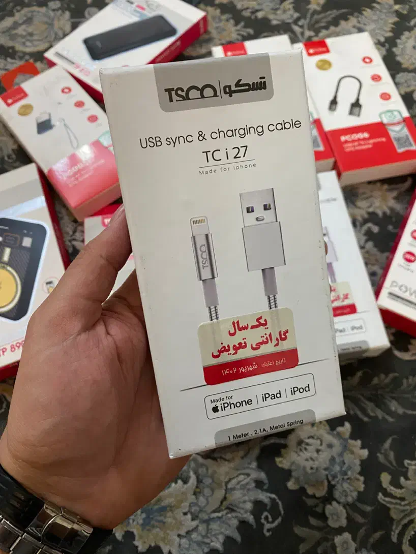 کابل . Otg ایفون شارژ لایتنینگ یو اس بی usb|لوازم جانبی موبایل و تبلت|فردیس, دهکده|دیوار