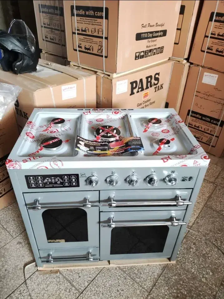 اجاق گاز ۵شعله چکی|اجاق گاز و لوازم برقی پختوپز|مشهد, خواجه ربیع|دیوار