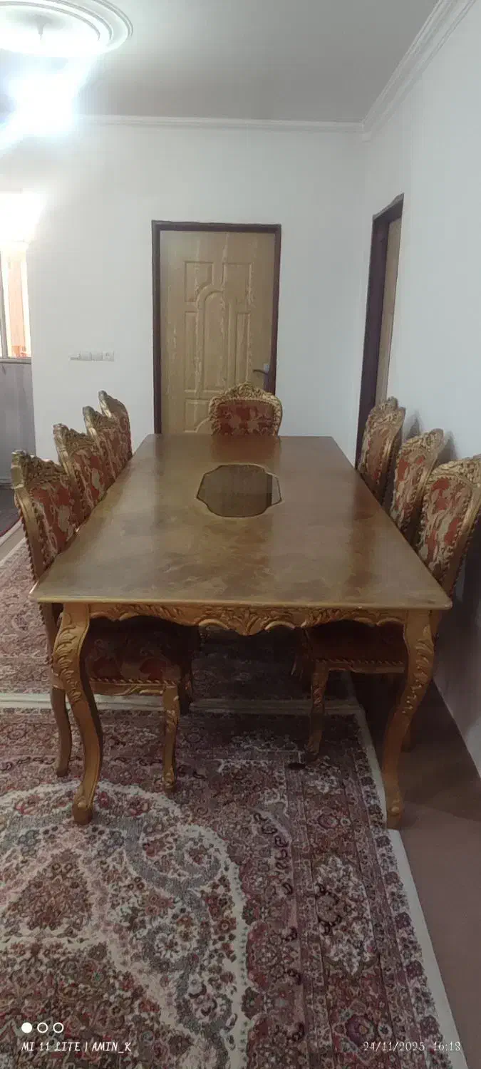 میز و صندلی غذاخوری 10 نفره|میز و صندلی غذاخوری|ارومیه, |دیوار