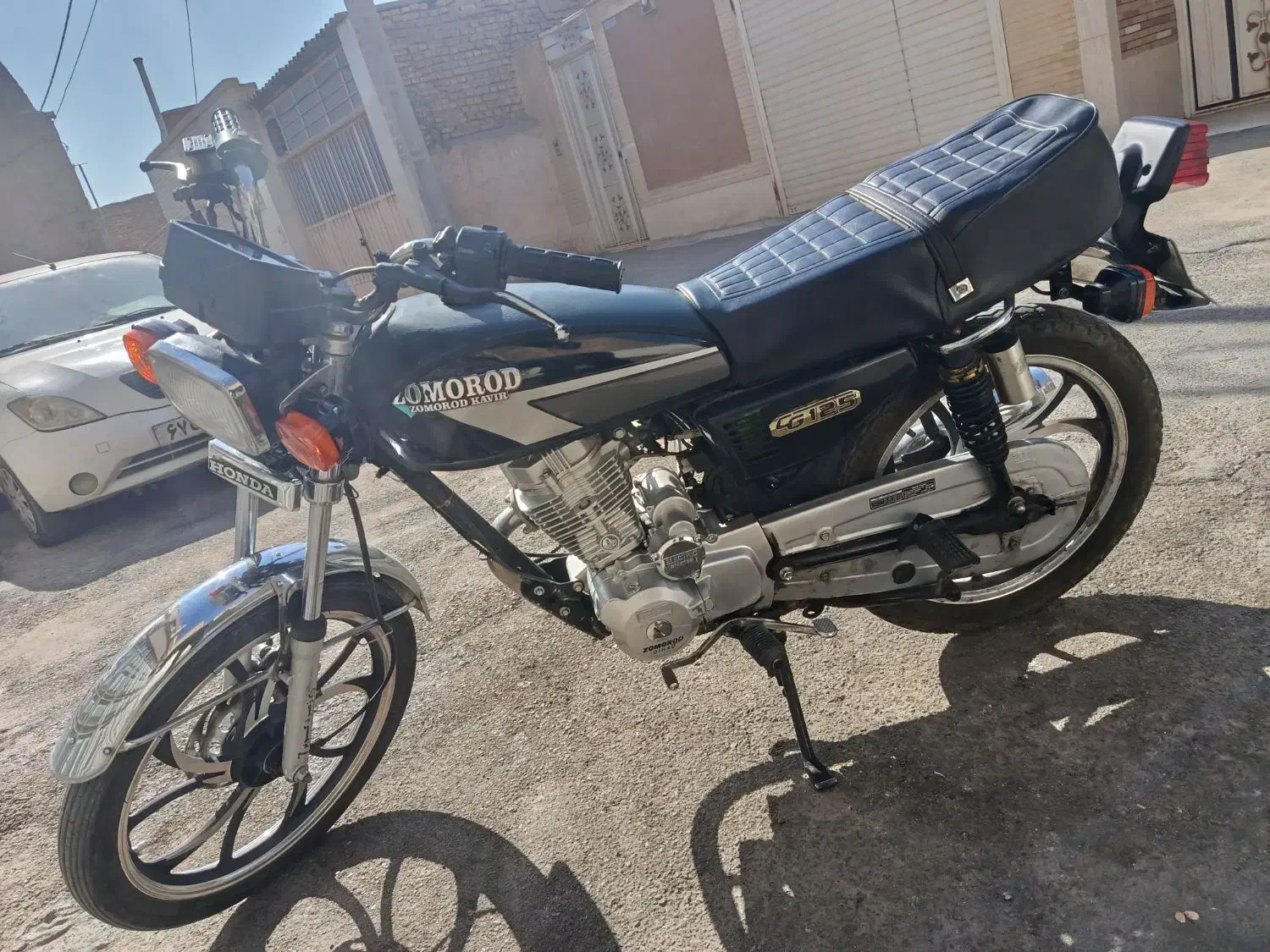 موتور 125زمرد کویر 1400استارتی|موتورسیکلت|یزد, |دیوار