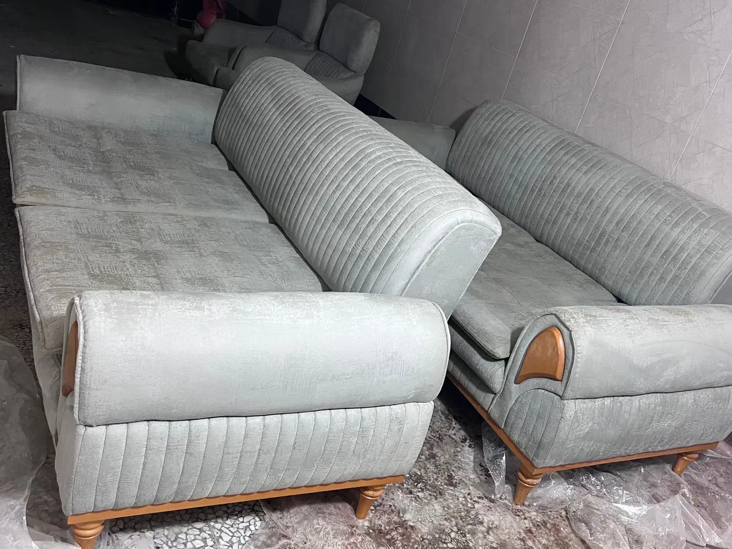 مبل ۸ نفره تختشو|مبلمان خانگی و میز عسلی|لنگرود, |دیوار