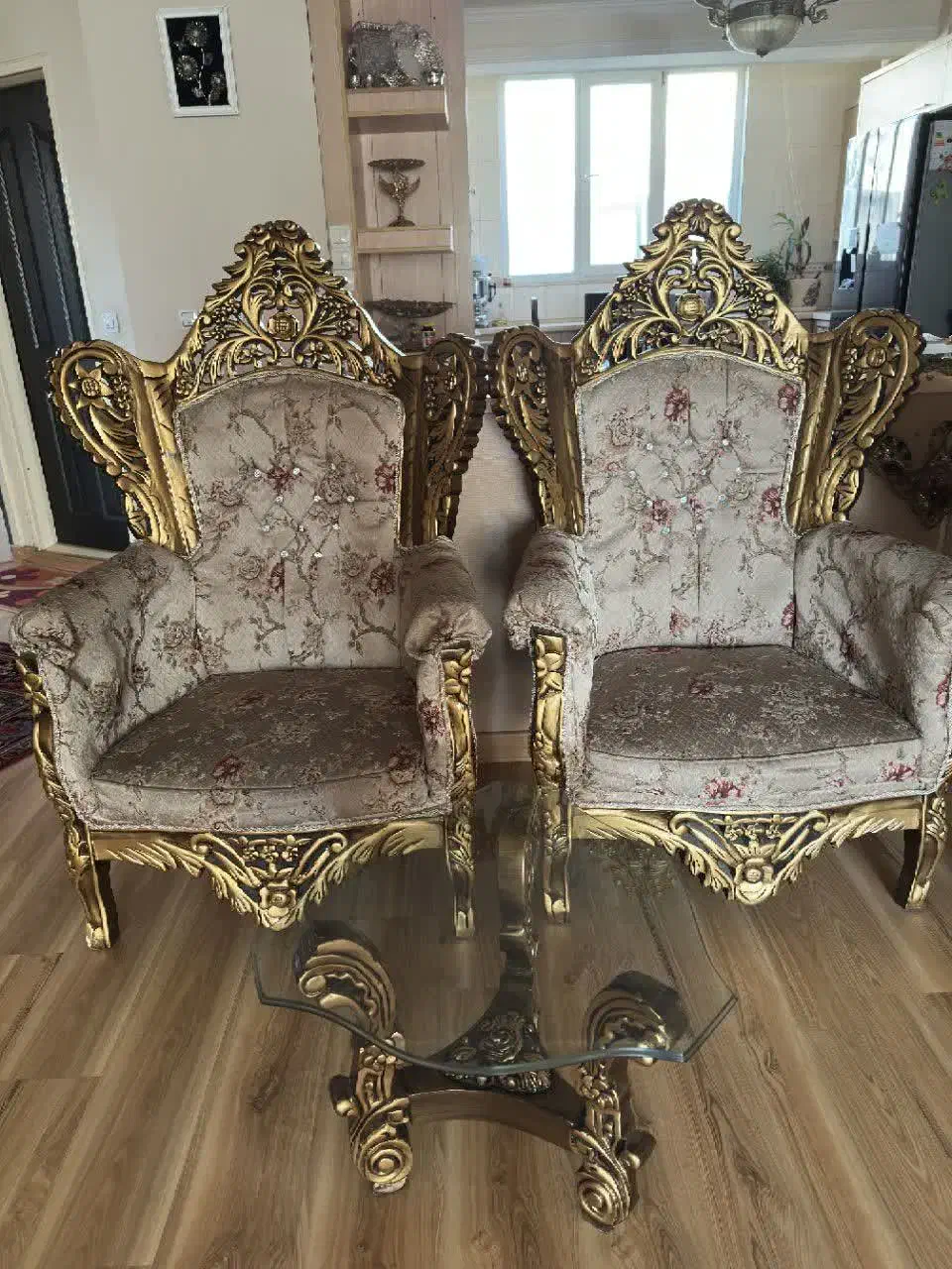 مبل نه نفره با سه عدد جلومبلی و روکش پارچه ای|مبلمان خانگی و میز عسلی|تبریز, |دیوار