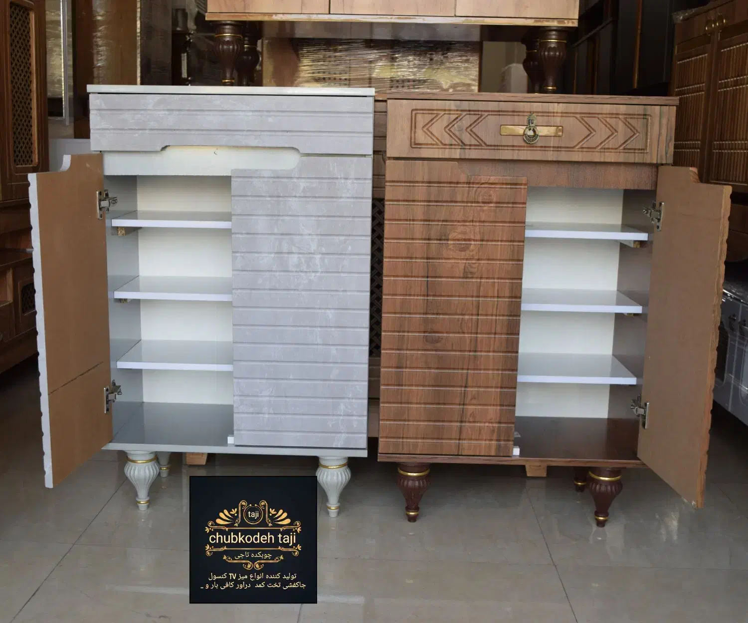 جاکفشی دو درب خط ساده شیگ ارزان فقط 2700|جاکفشی، کمد، دراور|مشهد, یاس|دیوار