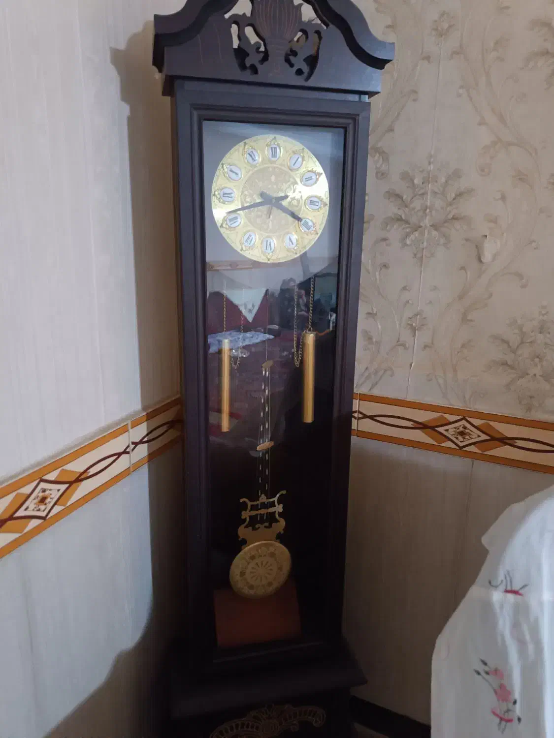 ساعت ایستاده چوب|ساعت دیواری و تزئینی|قدس, شهر‌قدس|دیوار